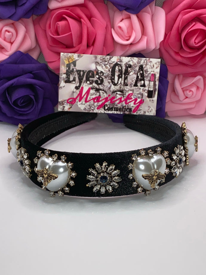 “Black Hearted” Headband