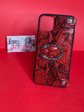 “Red Snakes” Phone Case